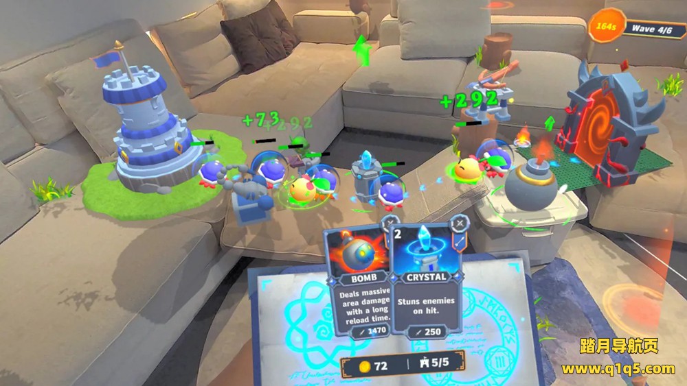 Meta Quest 游戏《塔防卫士》RealityGuard