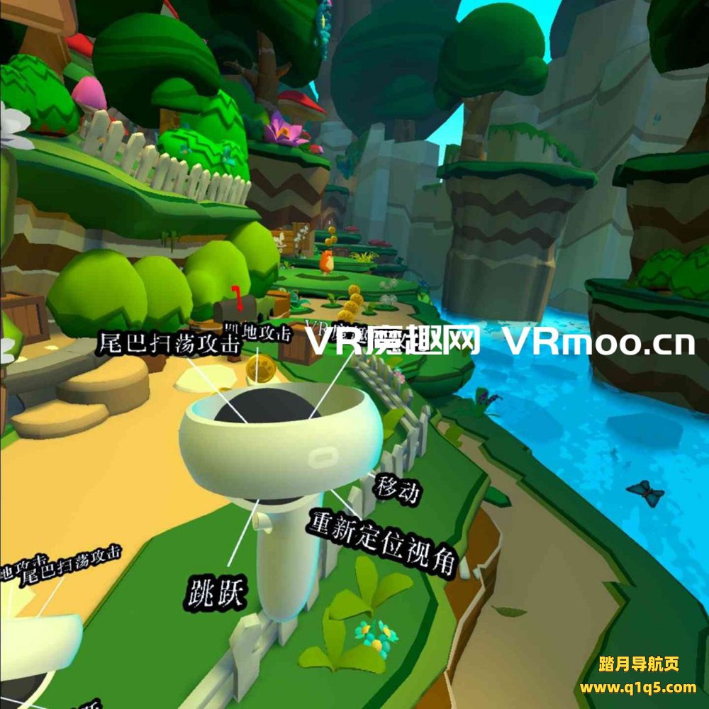 Oculus Quest 游戏《幸运的小狐狸汉化中文版》Lucky’s Tale VR