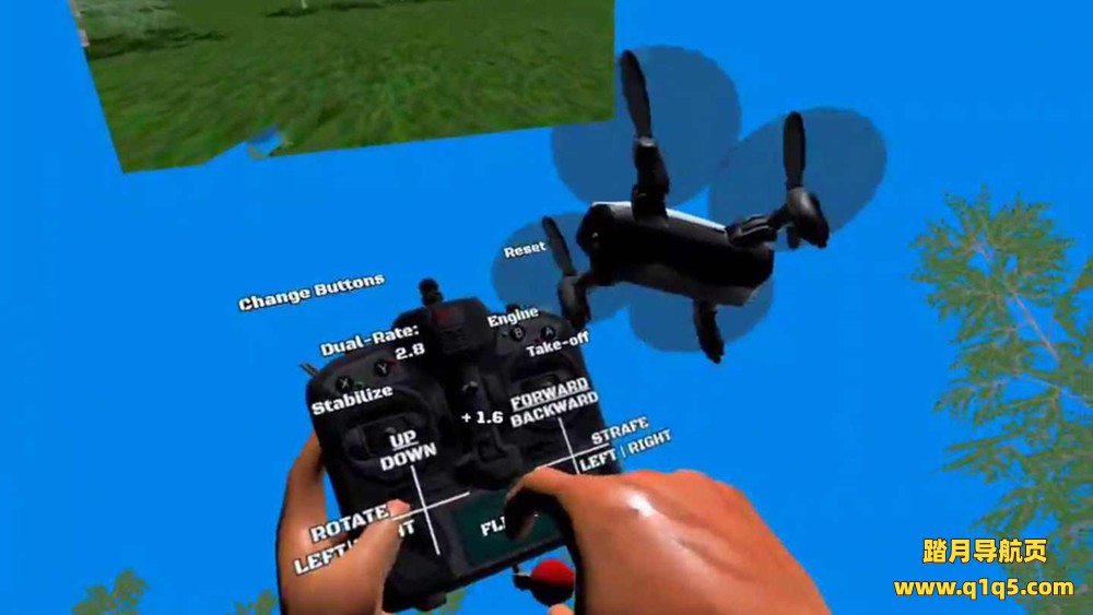 Meta Quest 游戏《简单的无人机练习》Simple Drone Practice
