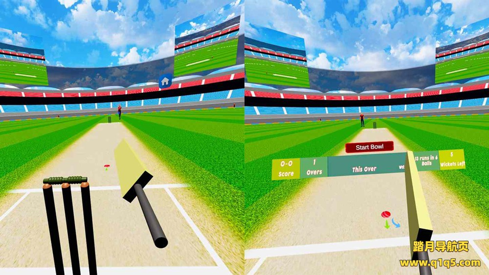 Oculus Quest游戏《板球狂热终极版》Cricket Frenzy Ultimate - Bat like a Pro