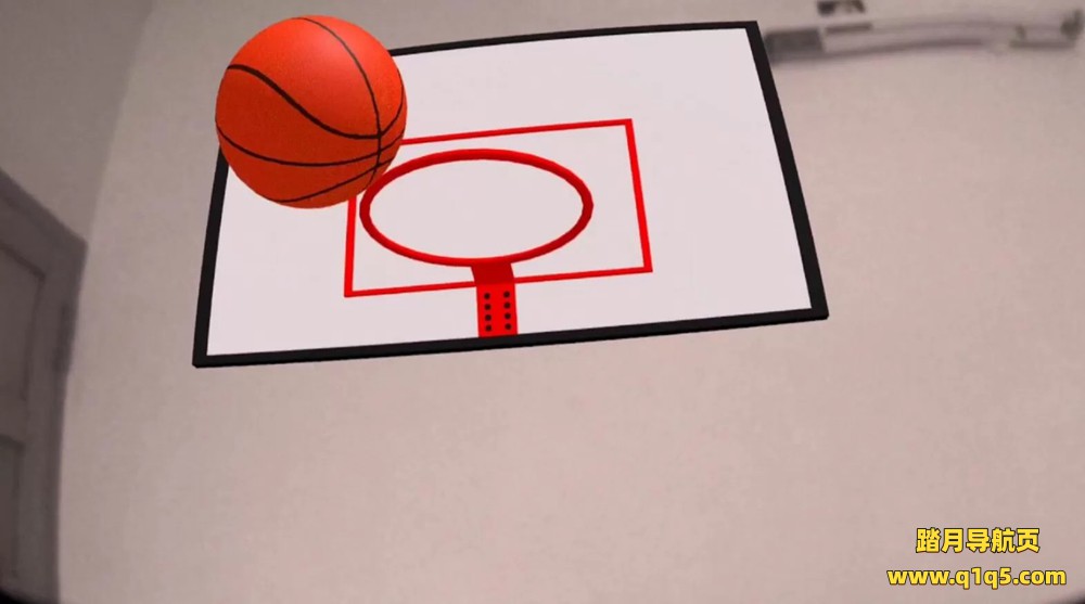 Oculus Quest 游戏《AR 罚球篮球》Freethrow Basketball AR