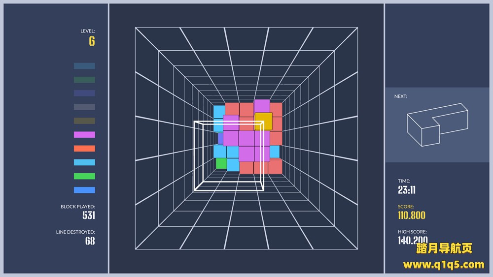 Oculus Quest 游戏《Tetrex 3D – Block Puzzle》方块拼图