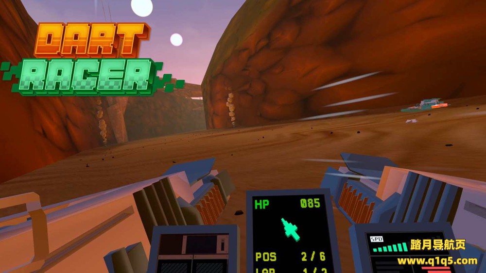 Oculus Quest 游戏《飞镖赛车手》Dart Racer