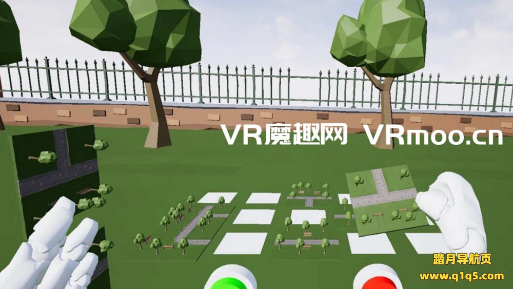 Oculus Quest 游戏《Puzzling Paths》令人费解的路径