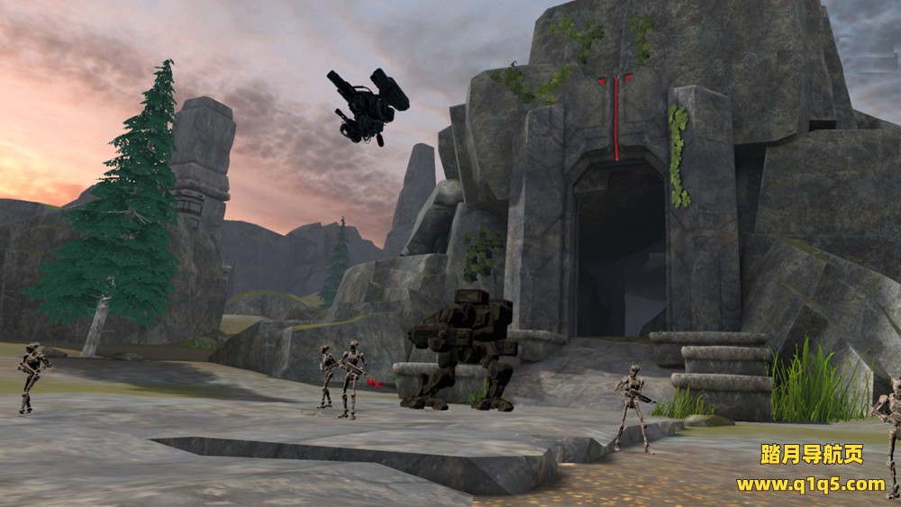 Oculus Quest 游戏《防卫守护者》Guardians