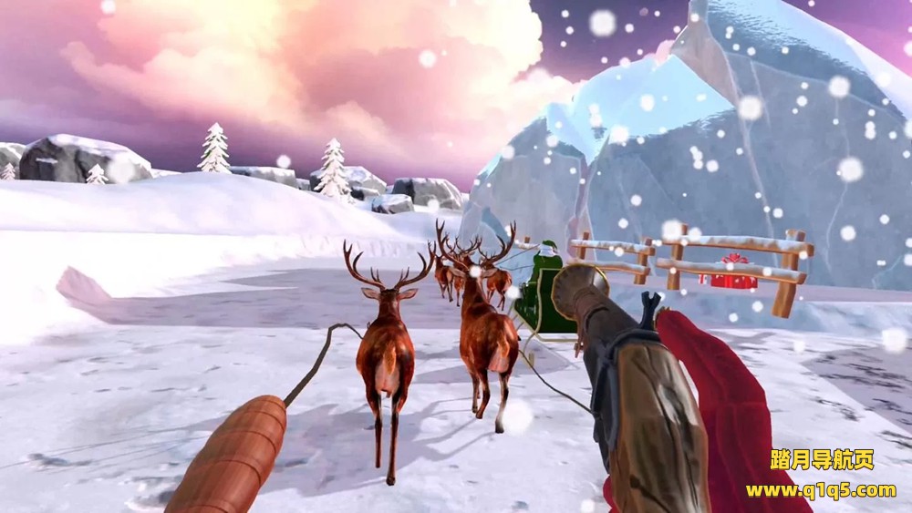 Oculus Quest 游戏《圣诞高峰》Xmas Rush