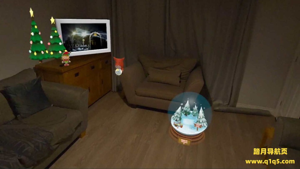 Oculus Quest 游戏《圣诞先生》MR Christmas
