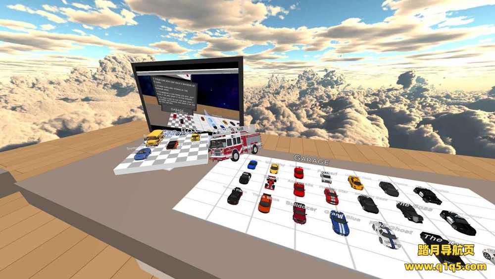 Oculus Quest 游戏《特技赛道建设者》Stunt track builder