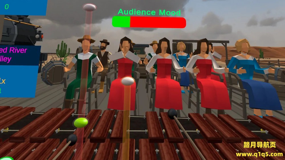 Meta Quest 游戏《马林巴 VR 凯德》Marimba VRCade