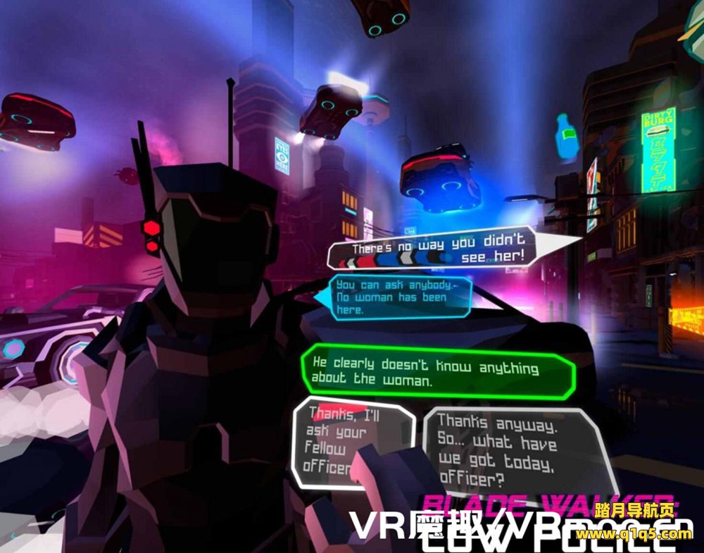 Oculus Quest 游戏《Blade Walker- Low Police》刀锋行者：警察