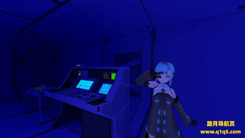 Oculus Quest 游戏《幽灵空间站》Waifu’s Spooky Space Station