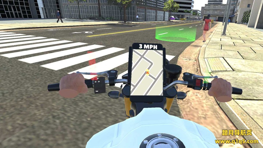 Meta Quest 游戏《摩托出租车》Moto Taxi