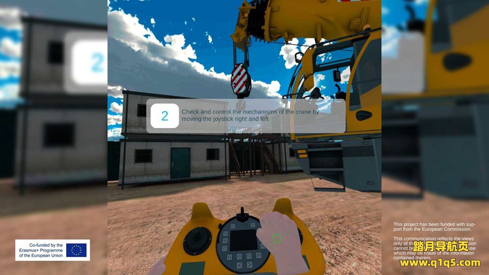 Oculus Quest 游戏《起重机培训》CRANES 4.0- VR for training