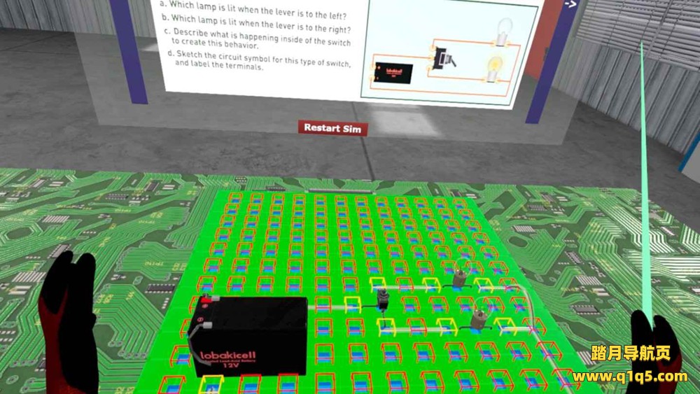 Oculus Quest 游戏《电路模拟器》V.E.C.S.