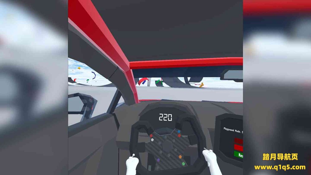 Oculus Quest 游戏《空中特技赛车》Sky Stunt Racer