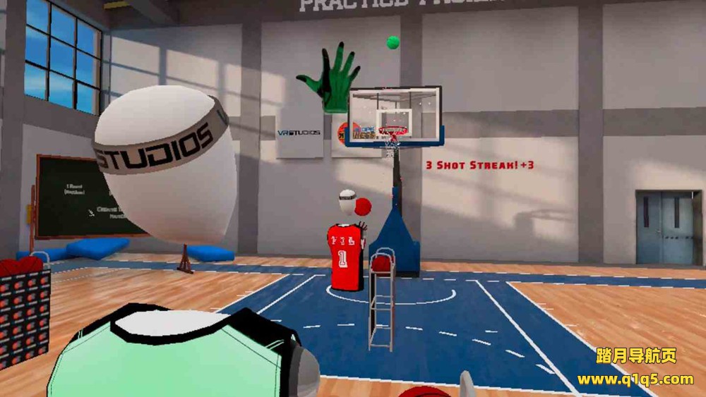 Oculus Quest 游戏《疯狂灌篮》Hoops Madness