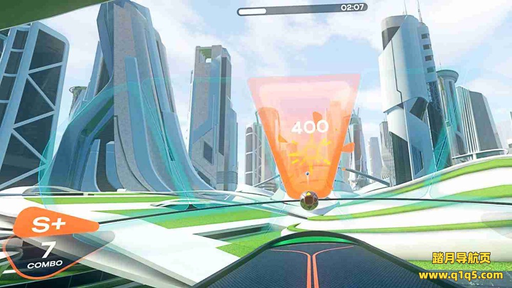 Meta Quest 游戏《朋克网球》Cyberfit Tennis