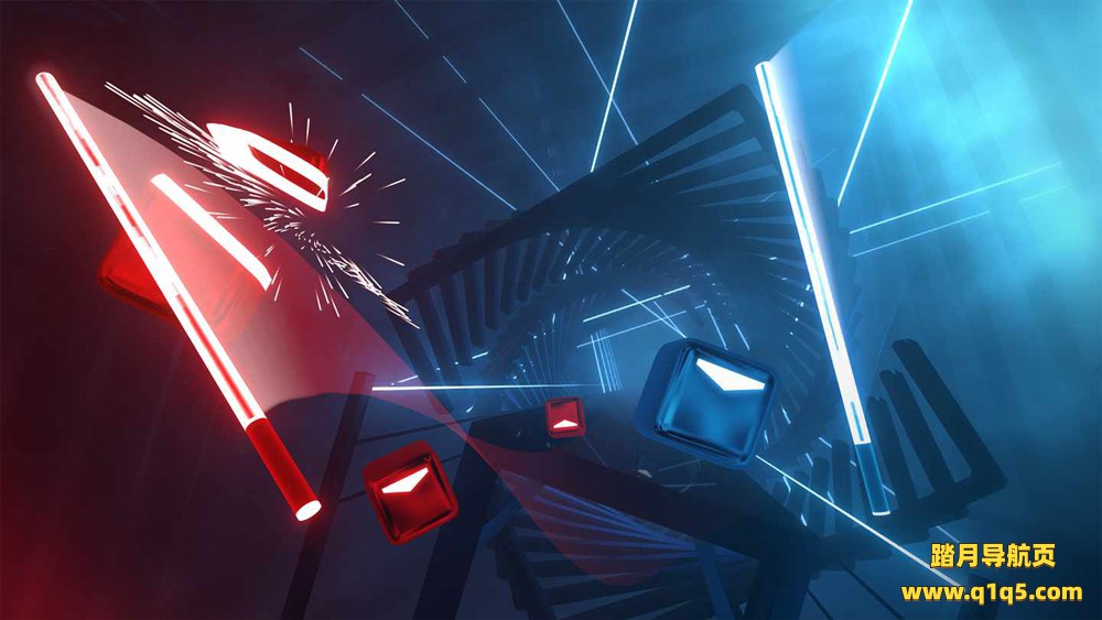 Meta Quest 游戏《光剑节奏+DLC 解锁版 正版共存版本》Beat Saber VR