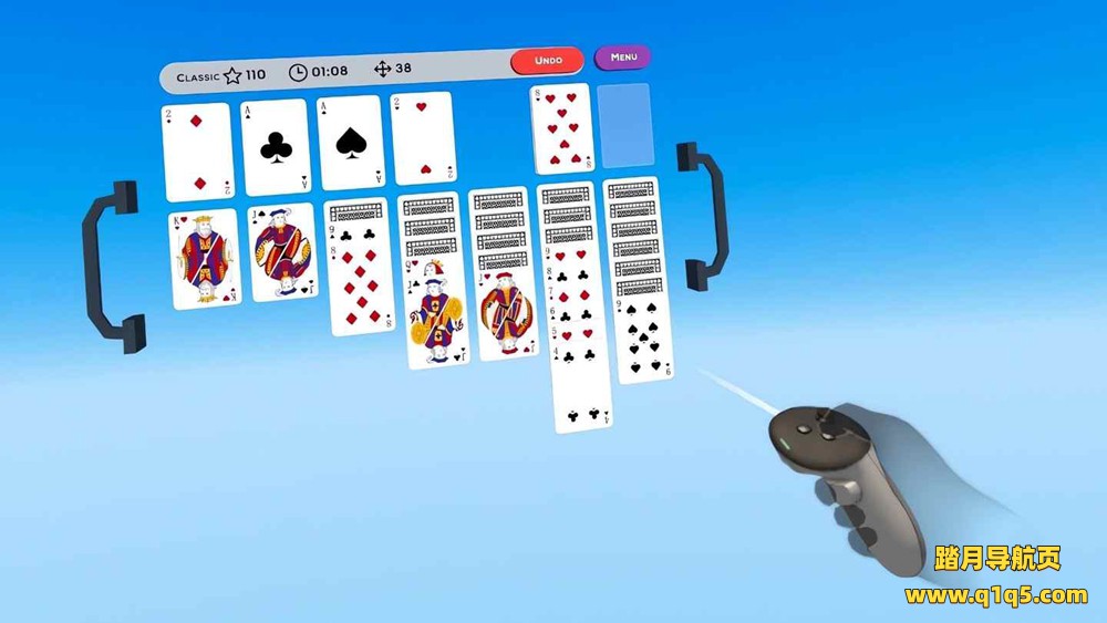 Meta Quest 游戏《纸牌VR》Solitaire VR