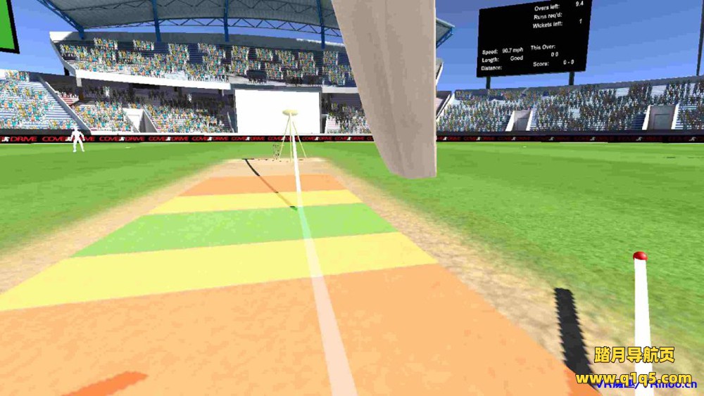 Oculus Quest 游戏《Cover Drive Cricket》板球模拟器