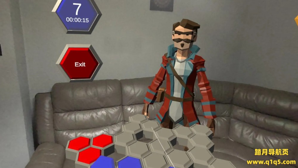 Meta Quest 游戏《六角战略》Hexagon Ultra