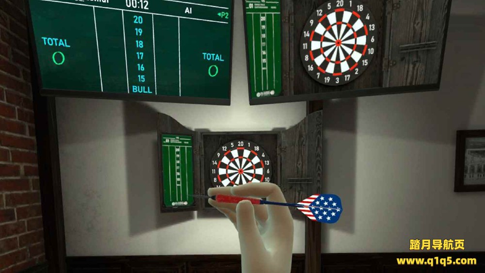 Oculus Quest 游戏《靶子上的VR飞镖》On Target VR Darts