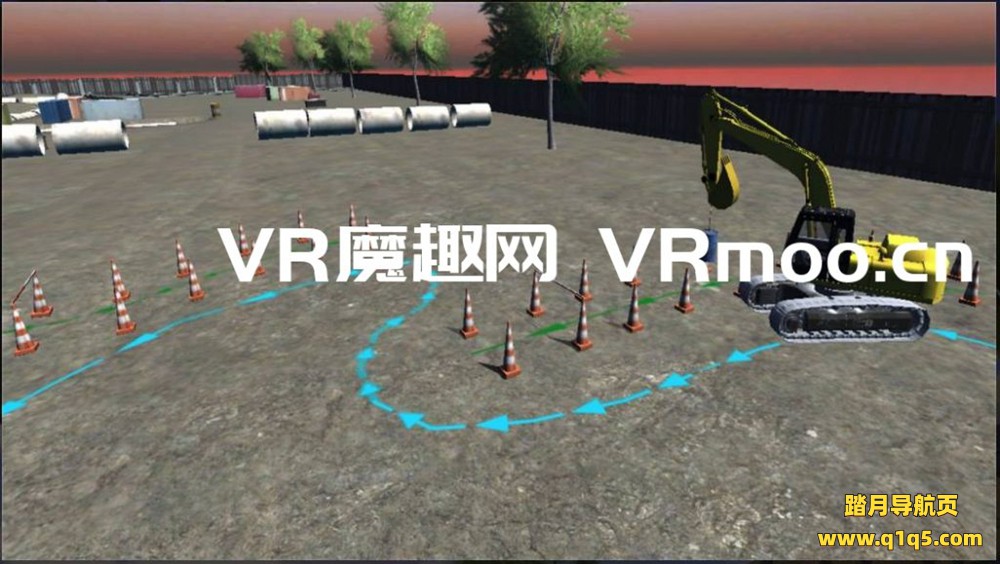 Oculus Quest 游戏《重機でGo VR》挖掘机技术VR