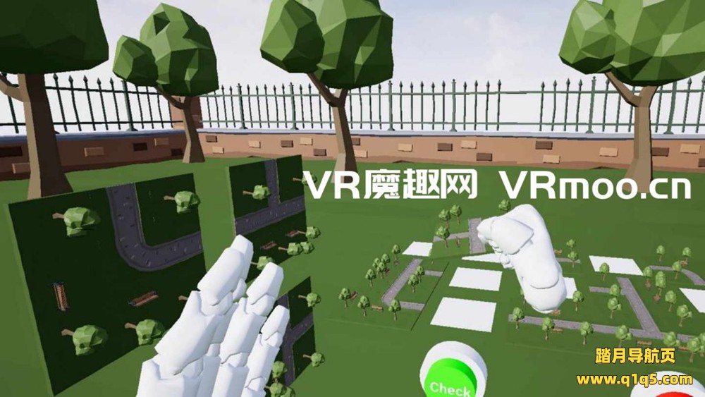 Oculus Quest 游戏《Puzzling Paths》令人费解的路径