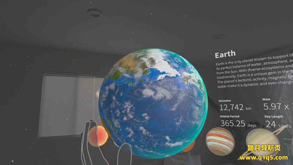 Meta Quest 游戏《房间里的宇宙XR空间》Cosmic XR – Space In Your Room