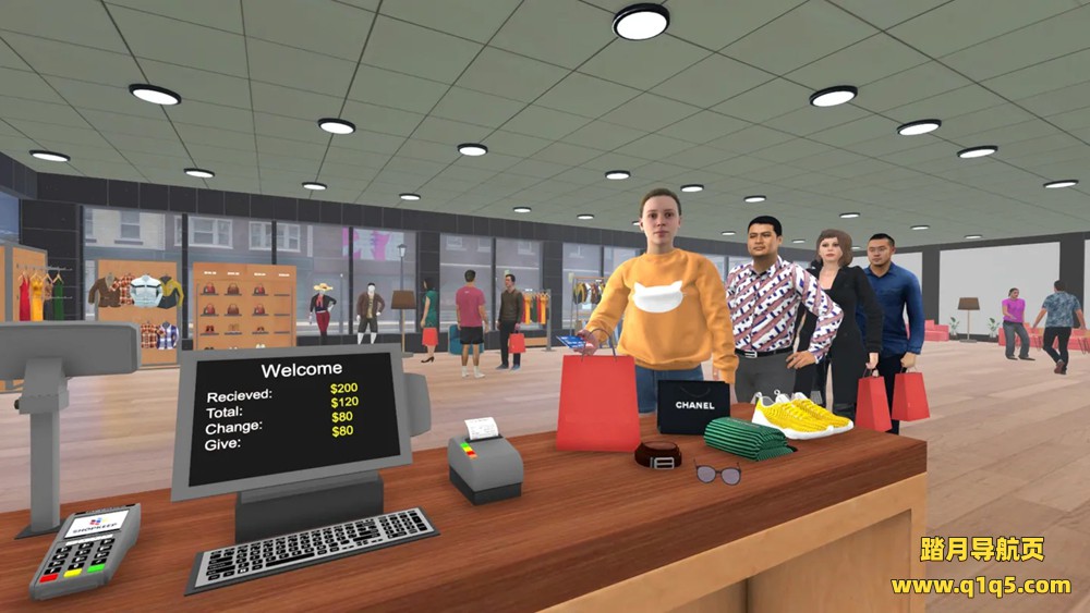 Meta Quest 游戏《时装店模拟器》Fashion Store Simulator Game