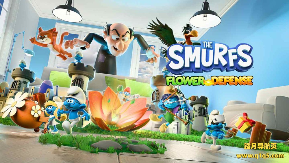 Meta Quest 游戏《蓝精灵 – 花之防御》The Smurfs – Flower Defense