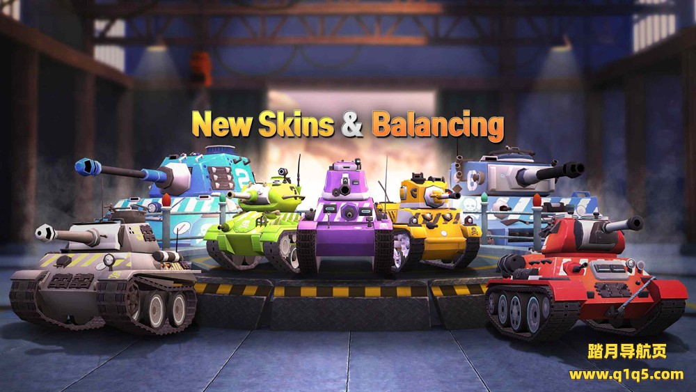 Oculus Quest 游戏《坦克竞技场 VR》World War Toons- Tank Arena VR