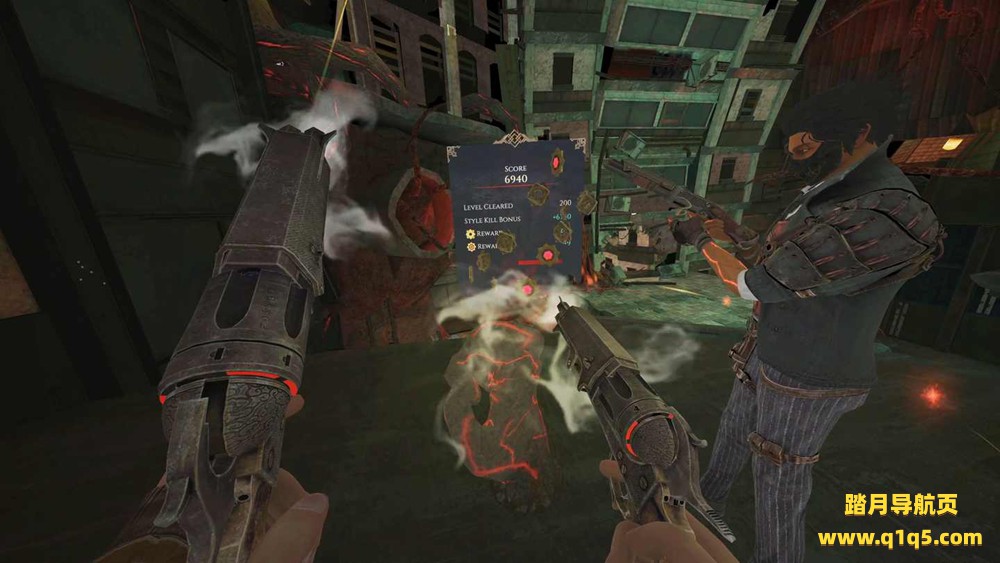 Oculus Quest 游戏《地狱扫荡VR》Hellsweeper VR