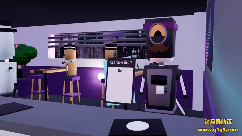 Oculus Quest 游戏《Bot Bar Keeper》酒吧模拟器
