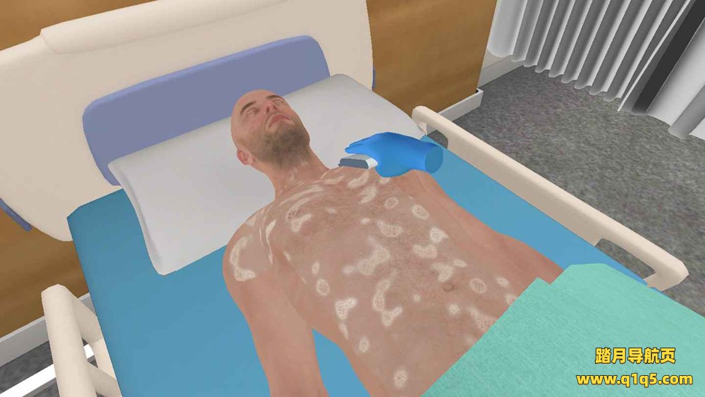 Meta Quest 游戏《Modified Bed Bath Simulator》改良型床上沐浴模拟器