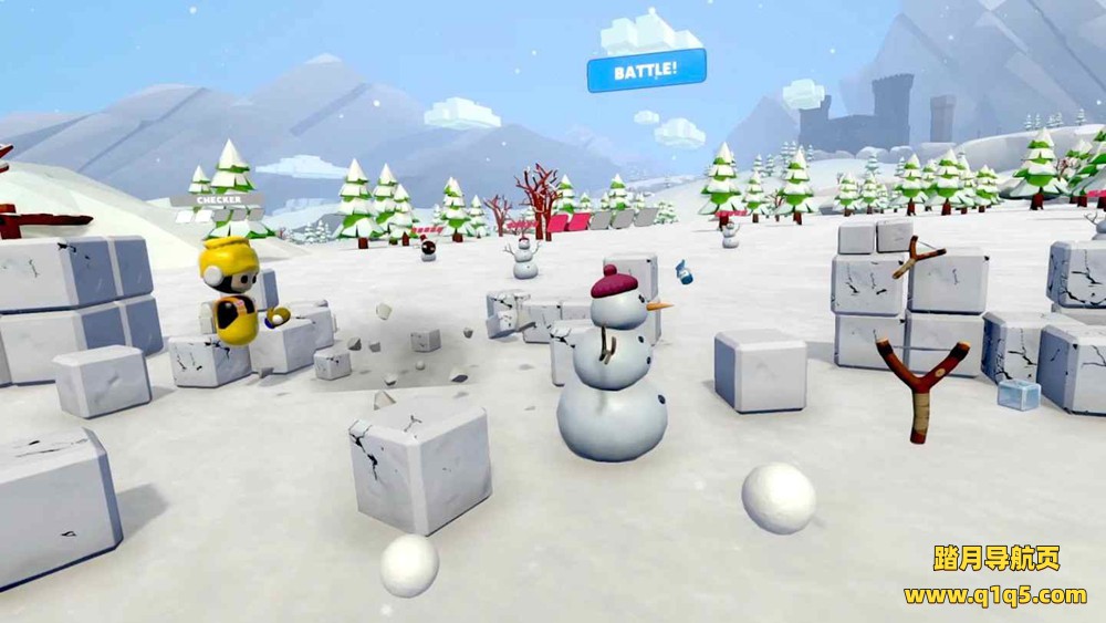 Oculus Quest 游戏《冰雪堡垒2》Snow Fortress 2