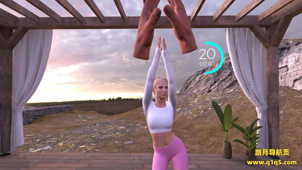 Meta Quest 游戏《充电 – 心灵运动 XR》Recharge- Mindful Moves XR