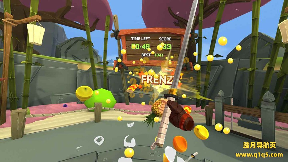 Oculus Quest 游戏《水果忍者2》Fruit Ninja VR 2