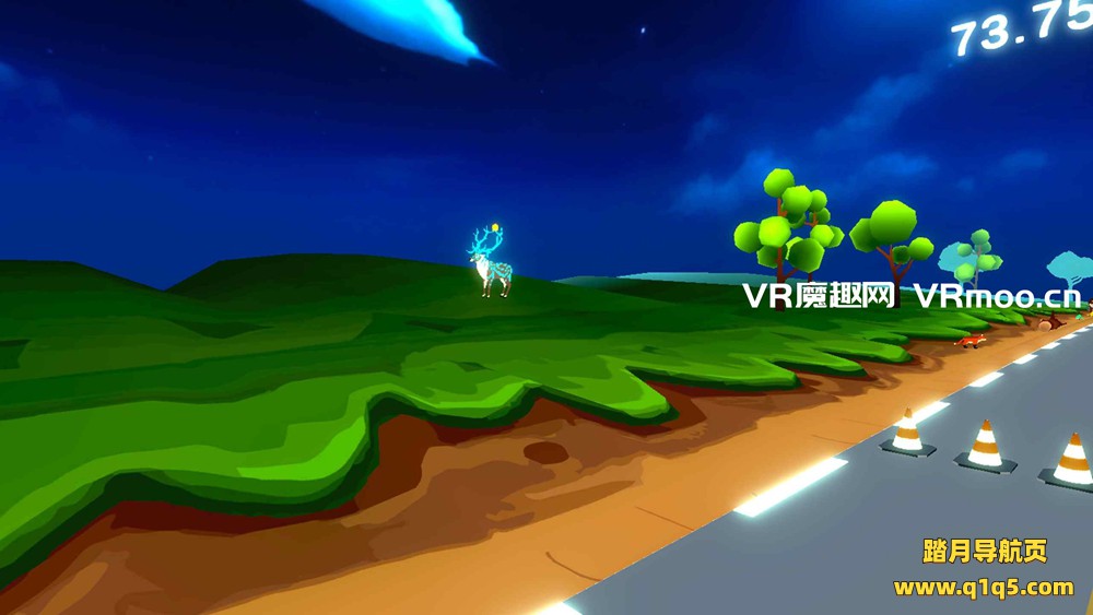 Oculus Quest 游戏《超跑 – VR健身游戏3D：科幻滑板游戏》Hyper Run – VR Fitness Games 3D - SciFi Race Game