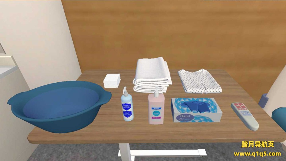 Meta Quest 游戏《Modified Bed Bath Simulator》改良型床上沐浴模拟器