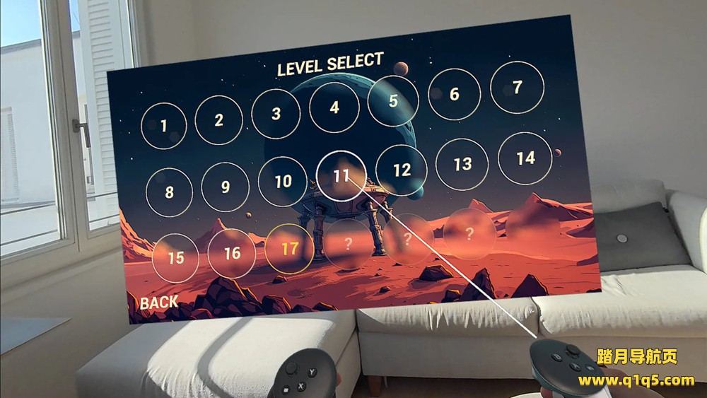 Meta Quest 游戏《行星着陆器》Planet Lander