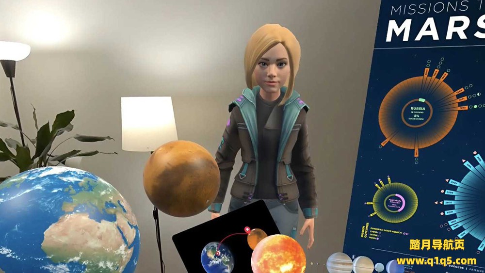 Meta Quest 游戏《交互式智能聊天》CuriosityXR – Interactive AI Chat