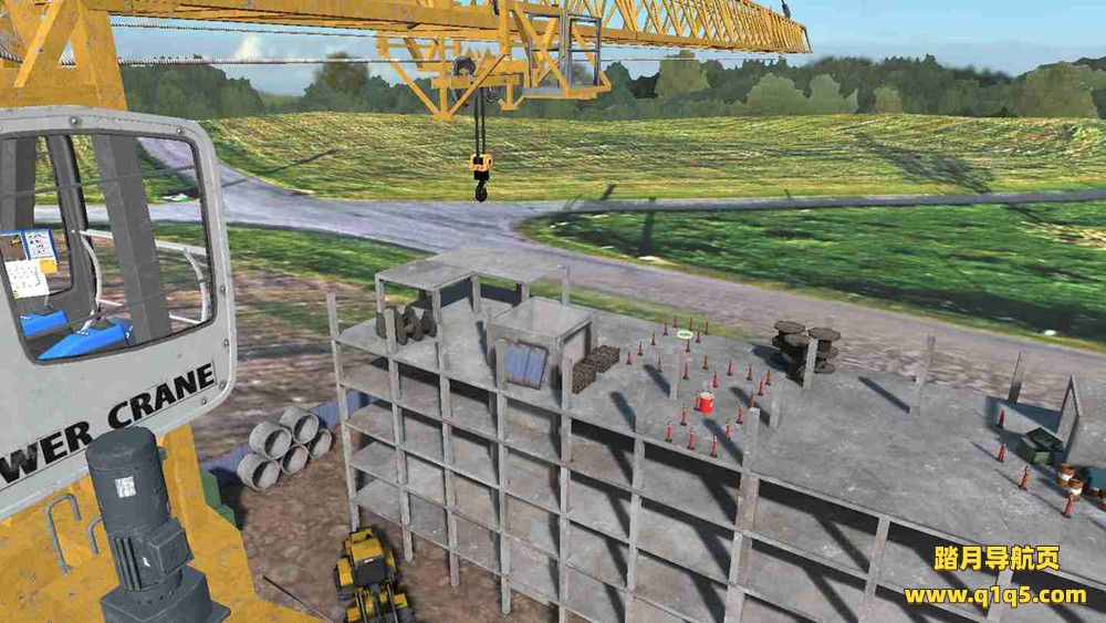 Oculus Quest 游戏《VR起重机模拟器》VR Crane Simulator