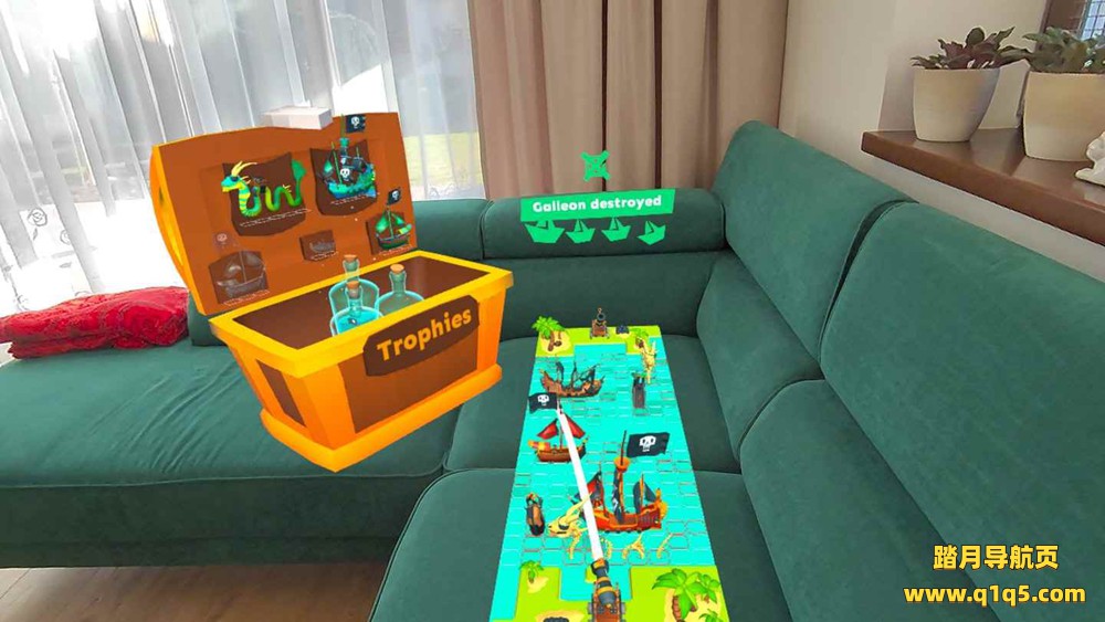 Meta Quest 游戏《舰船战斗》Ship Battles