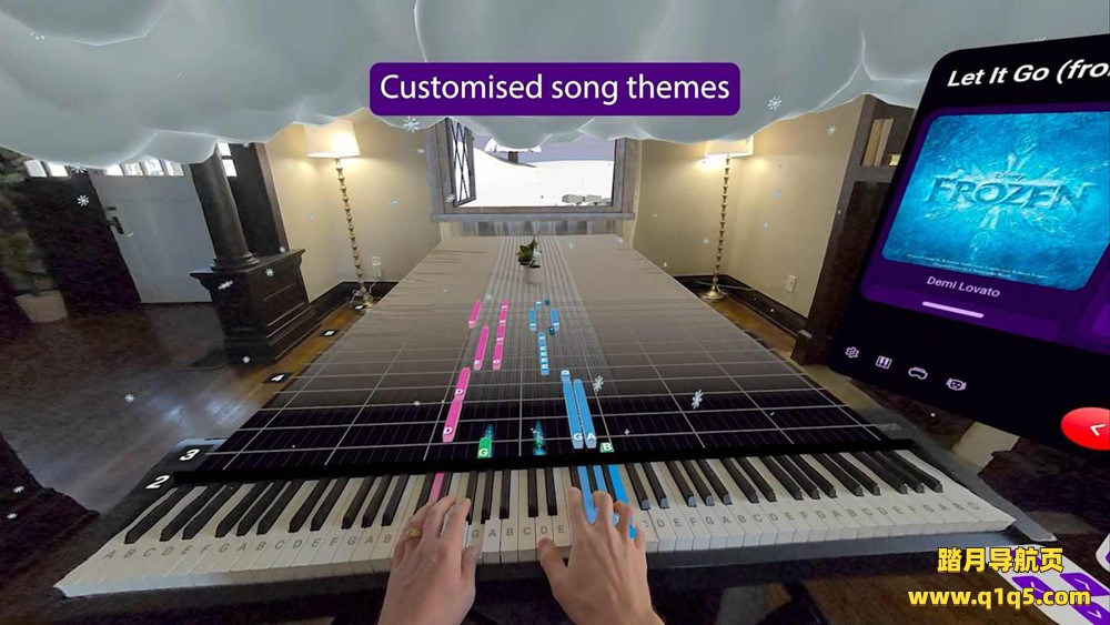 Oculus Quest 游戏《AR钢琴》PianoVision