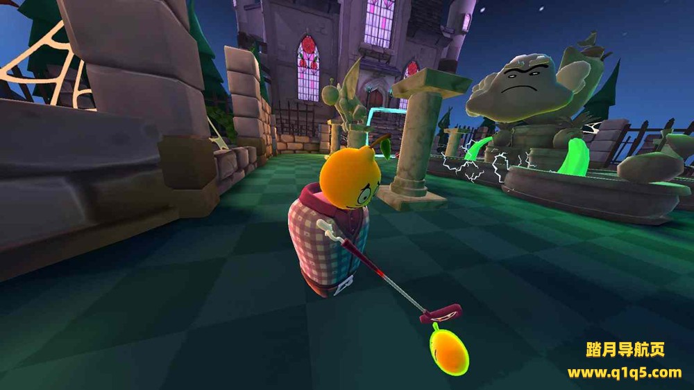 Meta Quest 游戏《水果高尔夫》Fruit Golf