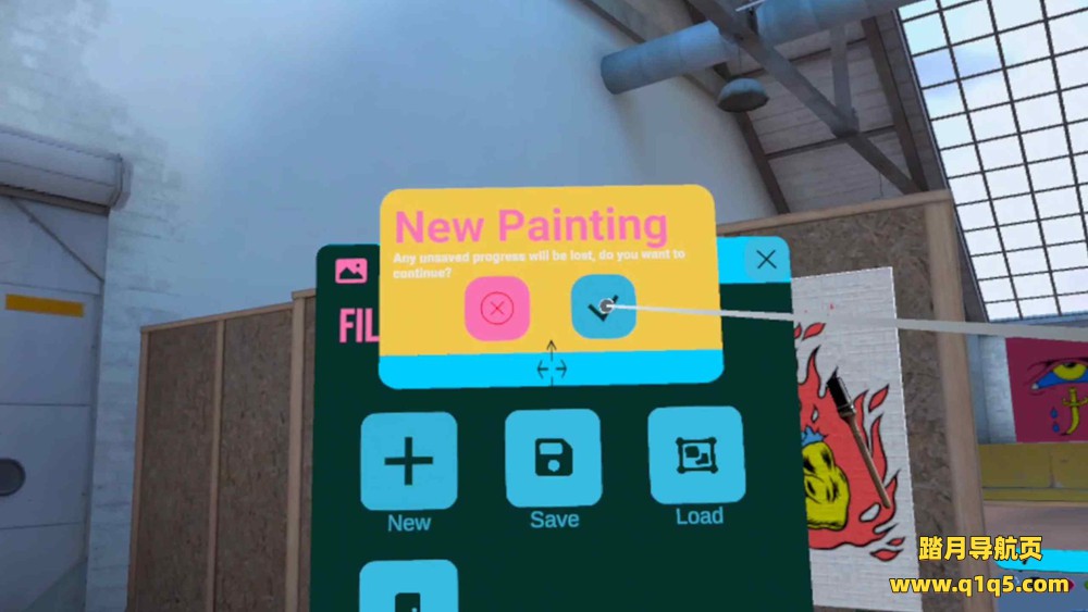 Oculus Quest 游戏《绘画模拟器》Painting VR