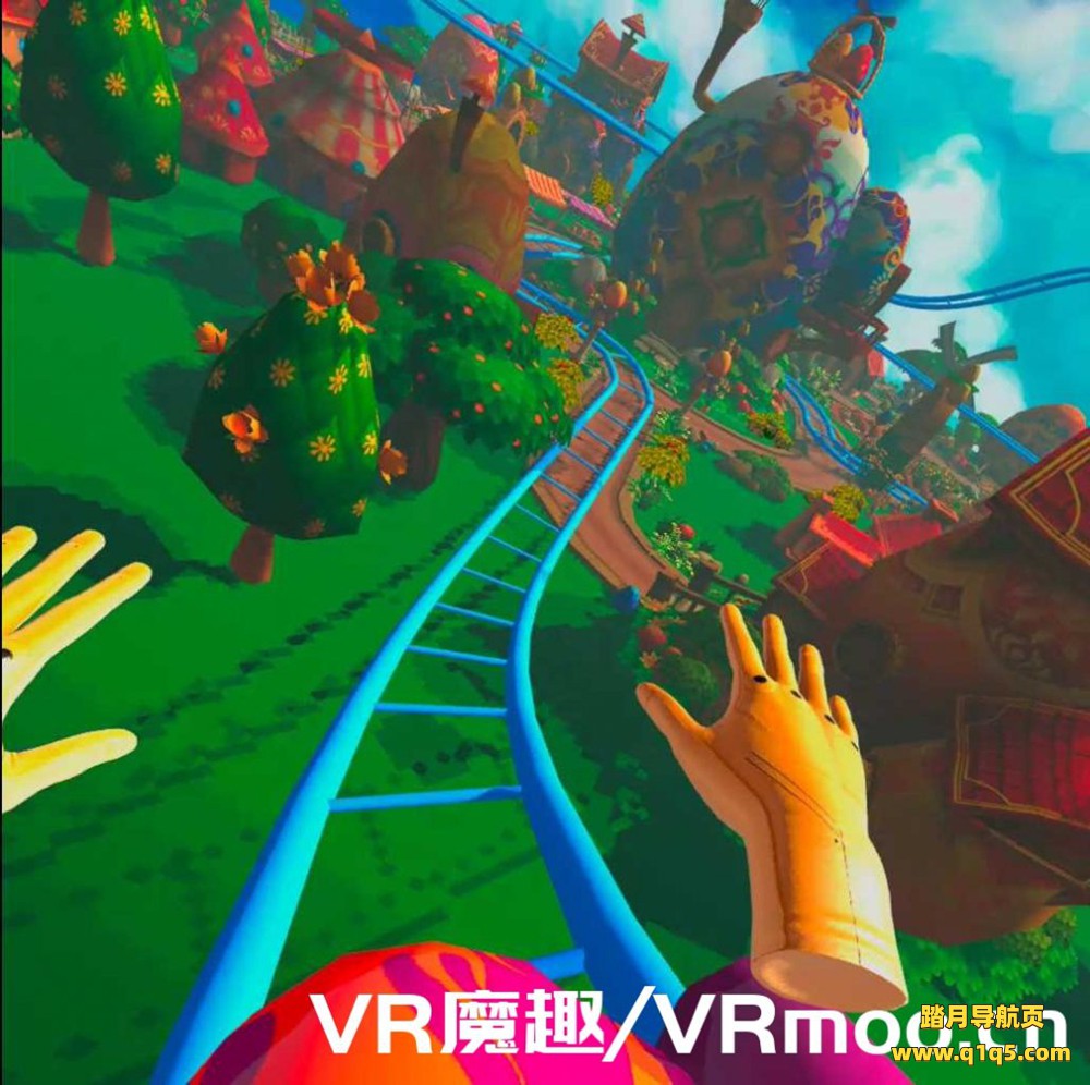 Oculus Quest 游戏《Theme Roller Coaster》主题过山车