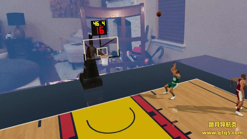Meta Quest 游戏《桌上篮球 AR》Tabletop Basketball AR