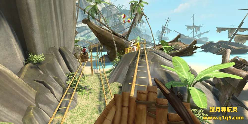 Oculus Go游戏《Coaster Combat》云霄飞车